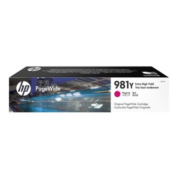 Консуматив за принтер HP 981Y original Extra High Yield Magenta PageWide Cartridge L0R14A L0R14A