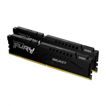 Памет Kingston FURY Beast Black 64GB(2x32GB) DDR5 5600MHz CL40