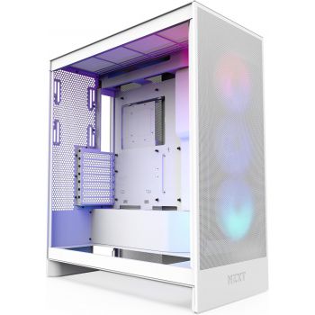 Кутия NZXT H7 Flow RGB 2024 Edition - White