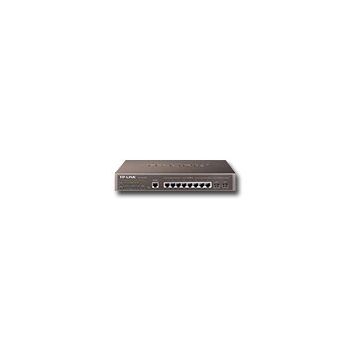 Мрежов суич TP-Link TL-SG3210 8-port L2 Managed Switch,8 x 10/100/1000Mbps RJ45 ports + 2 Gigabit ...