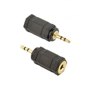 Адаптер GEMBIRD 3.5 mm female to 2.5 mm male audio adapter