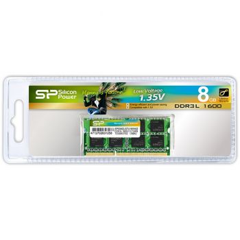 Памет за лаптоп SILICON POWER DDR3 SDRAM, 8 GB, 1600MHz(PC3-12800)