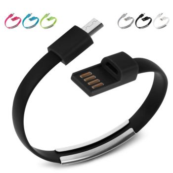 Кабел за данни No brand Micro USB, тип гривна 
