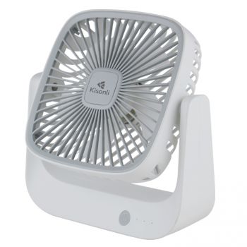 Portable Desktop Fan Kisonli F102, 1200mAh, Different colors - 15053