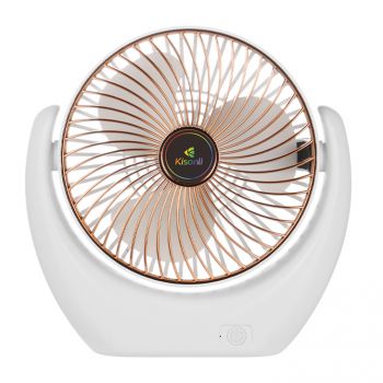 Portable Desktop Fan Kisonli F105, 2000mAh, Different colors - 15056