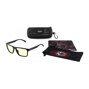Комплект GUNNAR x Call of Duty Alpha Edition - Onyx/Infrared - Amber - Очила + калъф