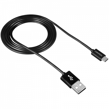 Кабел CANYON CNE-USBM1B USB кабел 1 m, Черен
