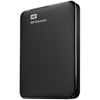 Твърд диск WESTERN DIGITAL Elements Portable 2.5" 2TB USB 3.0 Black