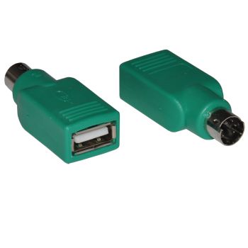 Кабел USB F към PS2 M