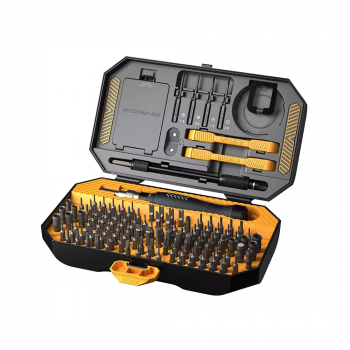 Комплект отвертка и накрайници Jakemy JM-8183-C, 145 Части, S2, CR-V, Черен 