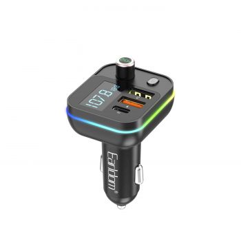 FM Трансмитер Earldom ET-M87, Bluetooth, USB, Type-C, PD, 3.1A, Black – 17770