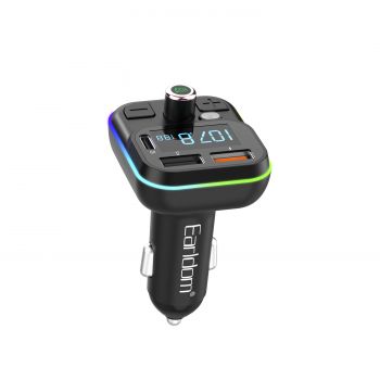 FM Трансмитер Earldom ET-M86, Bluetooth, USB, Type-C, PD, 3.1A, Black – 17771