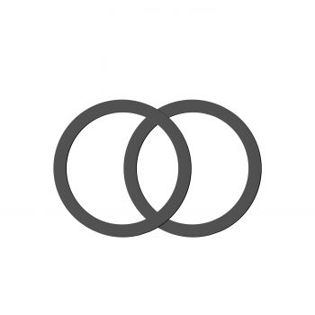 Wireless charging ring for phone Earldom ET-EH206, Black - 17790