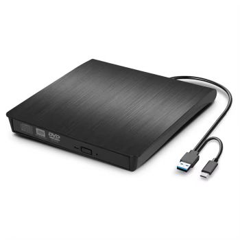 External CD/ DVD Drive No brand, Black - 17866