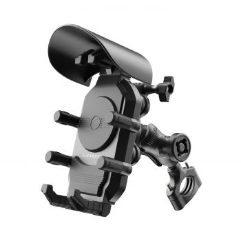 Универсална стойка за телефон, for bicycle, Earldom ET-EH304, Black - 17894