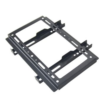 TV Wall Mount, No Brand, Fixed, Up to 42", Black - 17910
