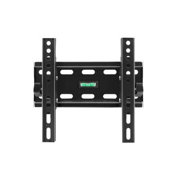 TV Wall Mount, No Brand, Fixed, Up to 42", Black - 17912
