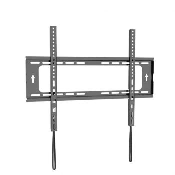 TV Wall Mount, No Brand, Fixed, Up to 75", Black - 17917