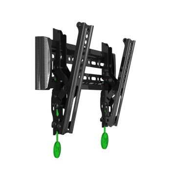 TV Wall Mount, No Brand, Tilting, Up to 45", Black - 17924