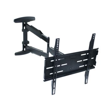 TV Wall Mount, No Brand, with Swivel, Up to 65", Black - 17931