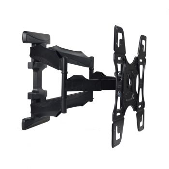 TV Wall Mount, No Brand, with Swivel, Up to 65", Black - 17932