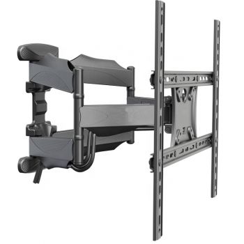 TV Wall Mount, No Brand, with Swivel, Up to 60", Black - 17933