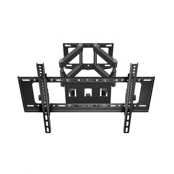 TV Wall Mount, No Brand, with Swivel, Up to 65", Black - 17936