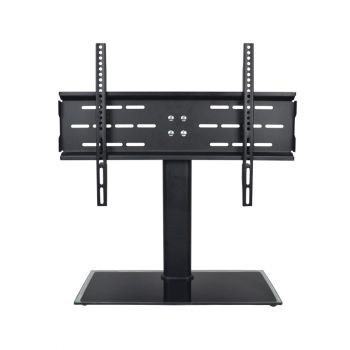 TV Stand, No Brand, Tabletop, Fixed, Up to 55", Black - 17943