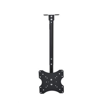 TV Ceiling Mount, No Brand, Fixed, Up to 32", Black - 17946