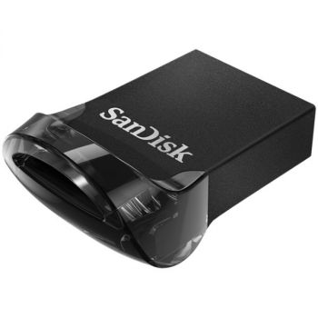 USB Флаш памет SanDisk Ultra Fit 256GB, USB 3.1 - Small Form Factor Plug & Stay Hi-Speed USB Drive