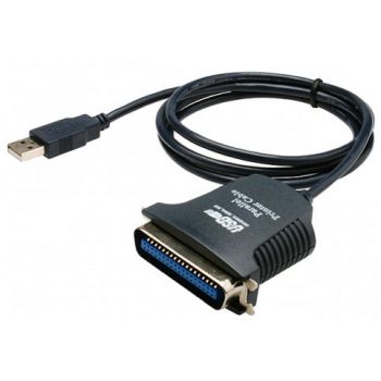 Кабел DeTech USB - Parallel port