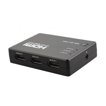 Суич No brand 3 port HDMI, Черен 