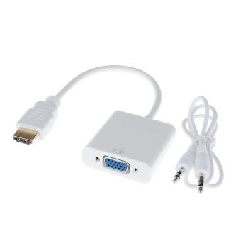Кабел Преходник HDMI към VGA + AUDIO кабел