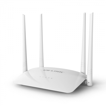 Безжичен рутер LB LINK BL-WR450H, 300Mbps, 2 антени, Бял 