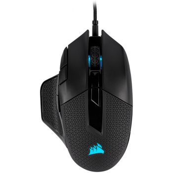 Геймърска мишка Corsair NIGHTSWORD RGB, Performance Tunable FPS/MOBA Gaming Mouse, Black, Backlit ...