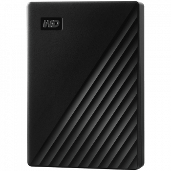 Твърд диск външен WESTERN DIGITAL (4TB, USB 3.2) Black
