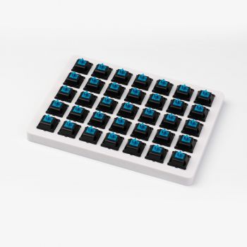 Суичове за механична клавиатура Keychron Cherry MX, Blue, Switch Set 35 броя