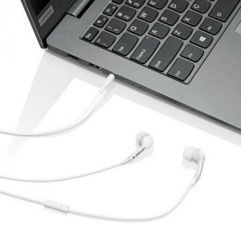 Слушалки LENOVO 100 In-Ear Headphones White 