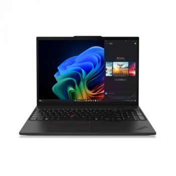 Лаптоп LENOVO ThinkPad T16 G4 AMD Ryzen AI 7 PRO 350 16inch WUXGA 32GB DDR5 512GB SSD M.2 W11P 3Y Black 21QN0026BM