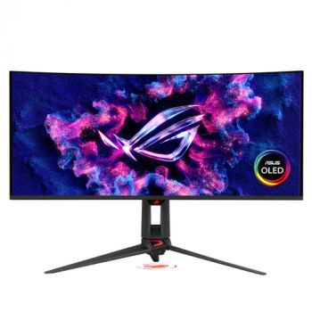 Геймърски монитор ASUS 34 ROGSWIFT OLED PG34WCDN