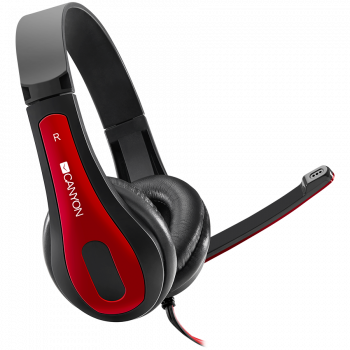 Слушалки CANYON HSC-1 basic PC headset with microphone