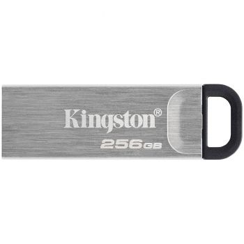 USB Флаш памет KINGSTON 256 GB, USB 3.2 Gen 1, 5 Gbps, Сребрист