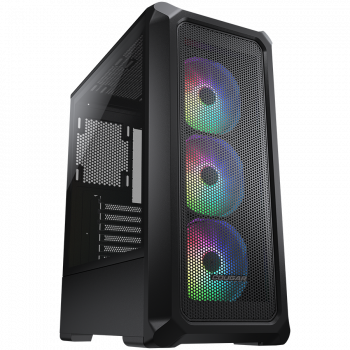 Кутия за компютър COUGAR GAMING COUGAR Archon 2 Mesh RGB PC Case, Mid Tower, Black