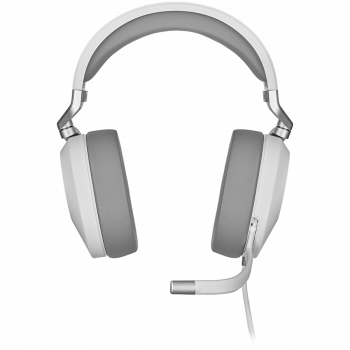 Геймърски слушалки Corsair gaming headset HS65 Surround White