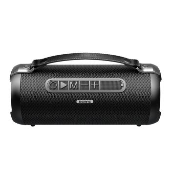Speaker Remax RB-M43, Bluetooth, USB, TF, TWS, AUX, Black 