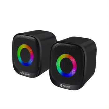 Speakers Kisonli X3, AUX, 2x3W, Black 