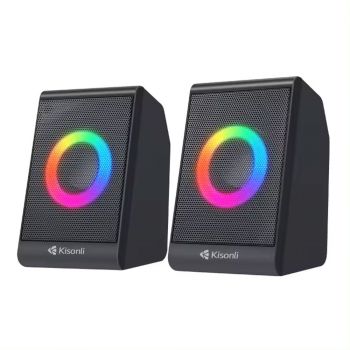 Speakers Kisonli X12, AUX, 2x3W, Black 
