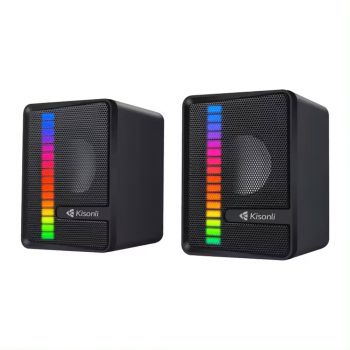 Speakers Kisonli X14, AUX, 2x3W, Black 