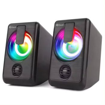 Speakers Kisonli L-1010, AUX, 2x3W, Black 