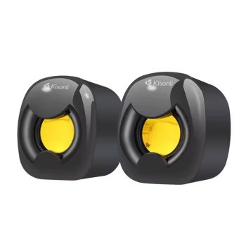 Speakers Kisonli A-202, AUX, 2x3W, Black 